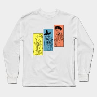 TWO LOVERS UNDER THE MOON Long Sleeve T-Shirt